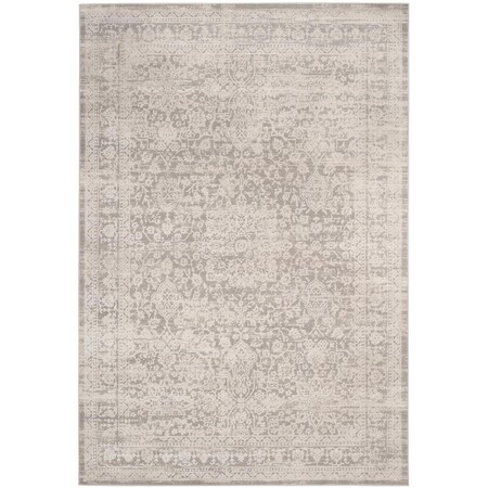 Safavieh 8 x 10 ft. Princeton Power Loomed Large Rectangle Area Rug, Grey and Beige PRN712G-8